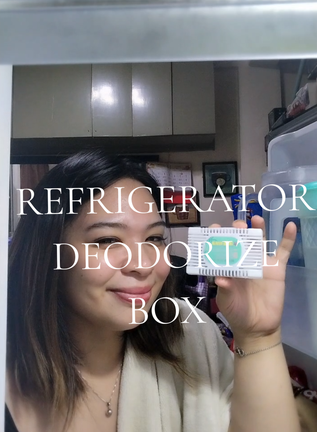 Refrigerator deodorize box odor absorbed ✨❤️ #refrigeratordeodorizer #deodorizer 