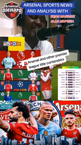 Arsenal sports news and analysis with Brian Masembe Jajja Mapeesa.,Premier league title contenders, Liverpool,Manchester City ,Arsenal ,Chelsea...#PremierLeague #foryoupag #fyp #footballtiktok #arsenaldiehard♥️💕 Arsenal in my DNA🧬🧬Gunners forever🛑📌📌🌟🌟🇺🇬🇺🇬...