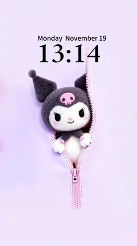 突然現れたクロミ #kuromi #クロミ #sanrio #サンリオ #livewallpaper #phonewallpaper #Kawaii#壁紙 #cute #FYP 
