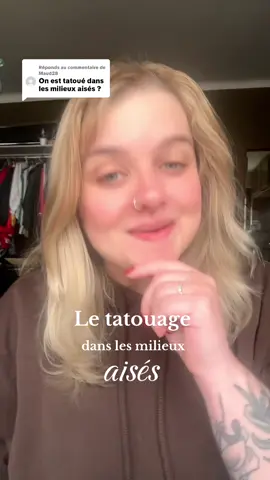 Réponse à @Maud28 En big 2025, des gens tatoués & piercés, il y en a partout… y compris dans les milieux « aisés » ! Ce n’est définitivement pas la norme, mais oui, on peut être dans un milieu aisé et être tatoué ! #pourtoi #tatouage #oldmoney #richesse #elegance 