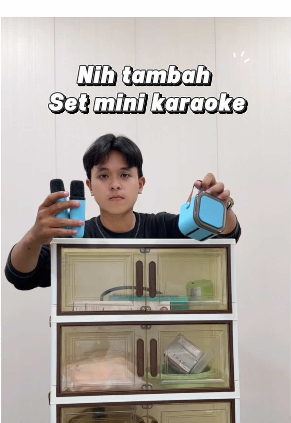 Kalau kamu mau beli lemari dapet mini kaaoke juga Join Live sekarang #fyp 