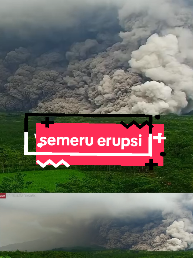 semeru erupsi sekala besar wedus gembel terlihat pada pukul 15:52 wib #19/11/2025 semoga mandali #semeru #semerumeletus #erupsi #fyp 