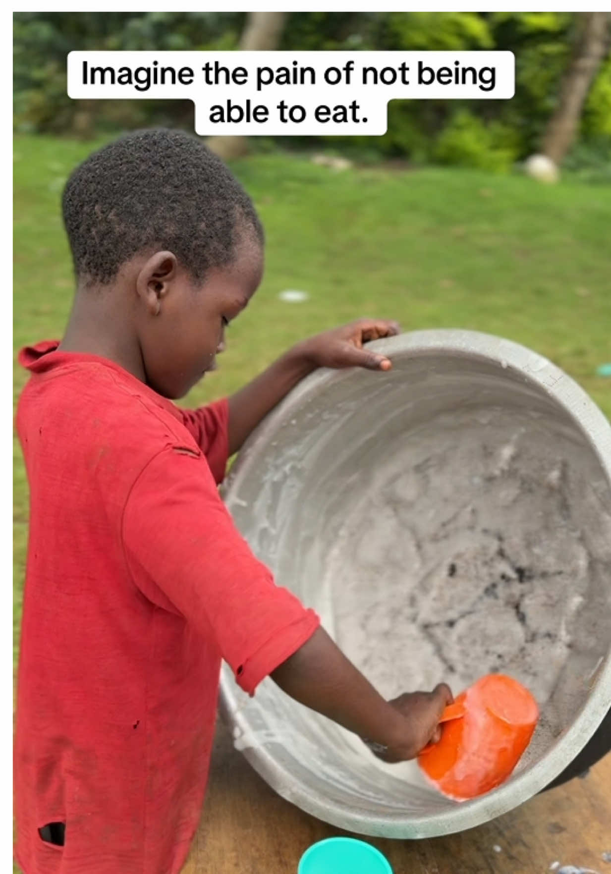 Jesus met needs with compassion. I have compassion for these people... they have nothing to eat.