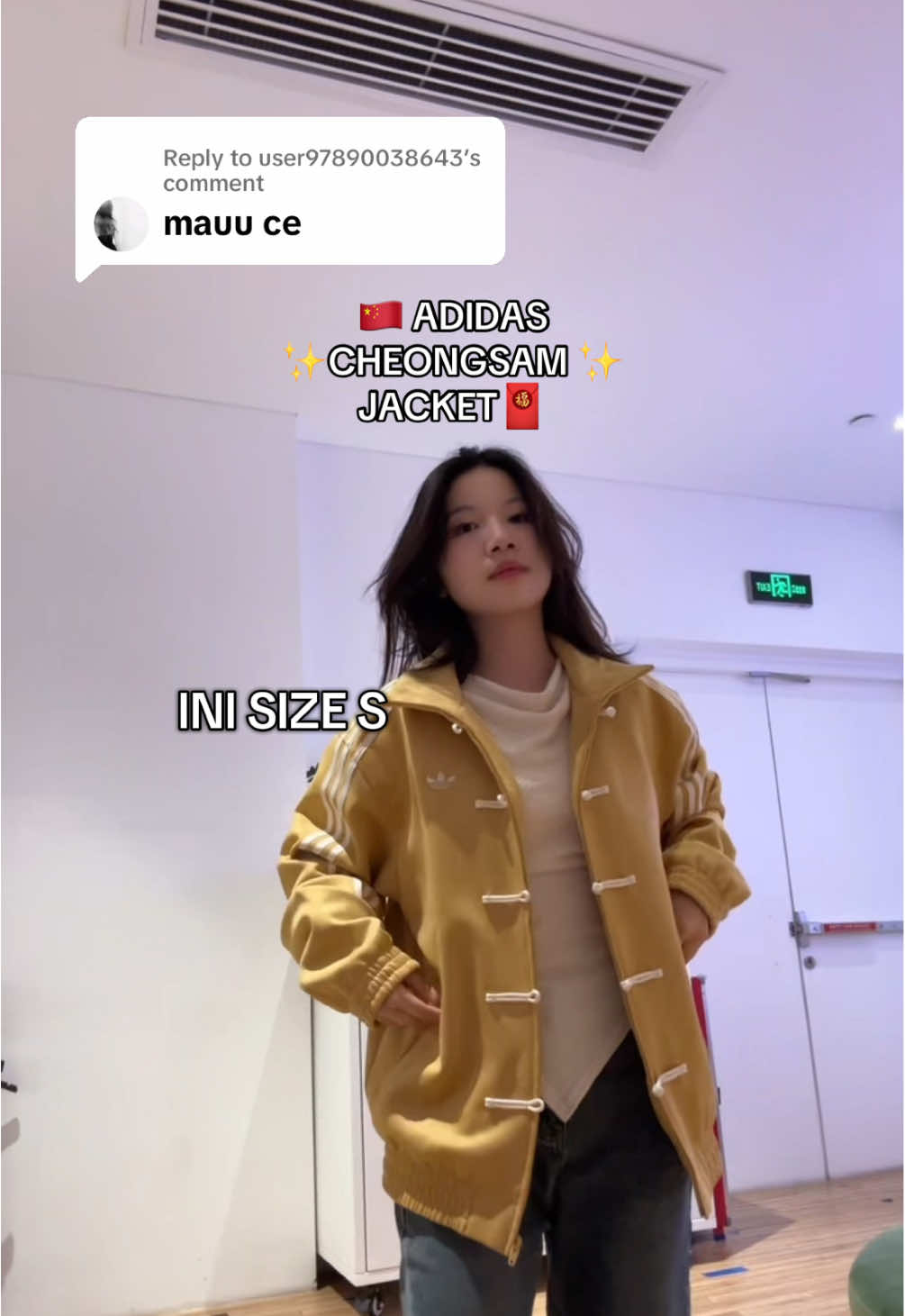 Replying to @user97890038643  jastip bisa ke igoy mei_chinesecourse 😁 #adidas #cheongsam #china 