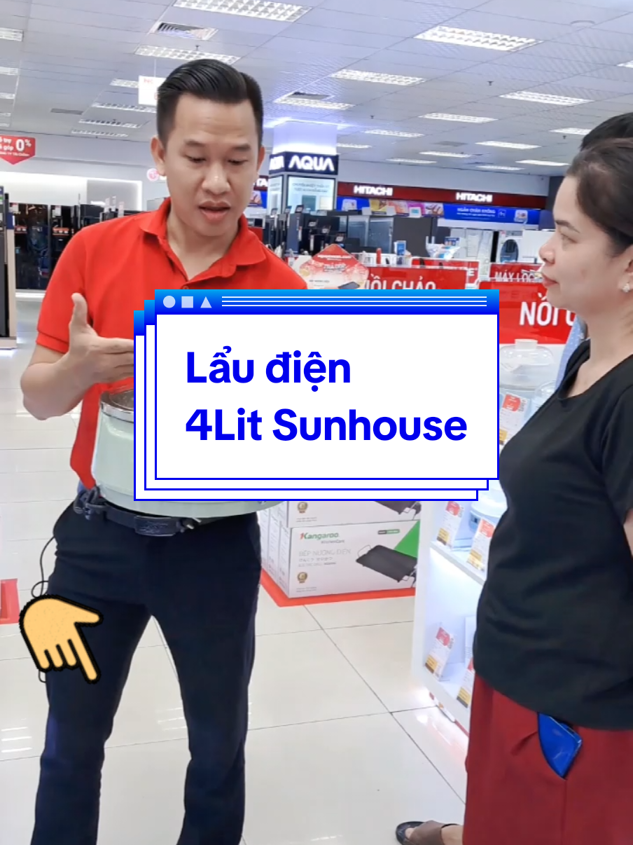 @Tony Xía Review @Tony Xía Review Lẩu điện 4Lit Sunhouse SHD4543 #xuhuong#lẩu điện#tiktok#