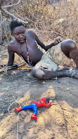 Chana Can’t Believe Spider-Man Had a Gun #fpy #hadzabe #unitedstates #trending #aficantiktok #tribe #trendingvideos #viralvideo #america 