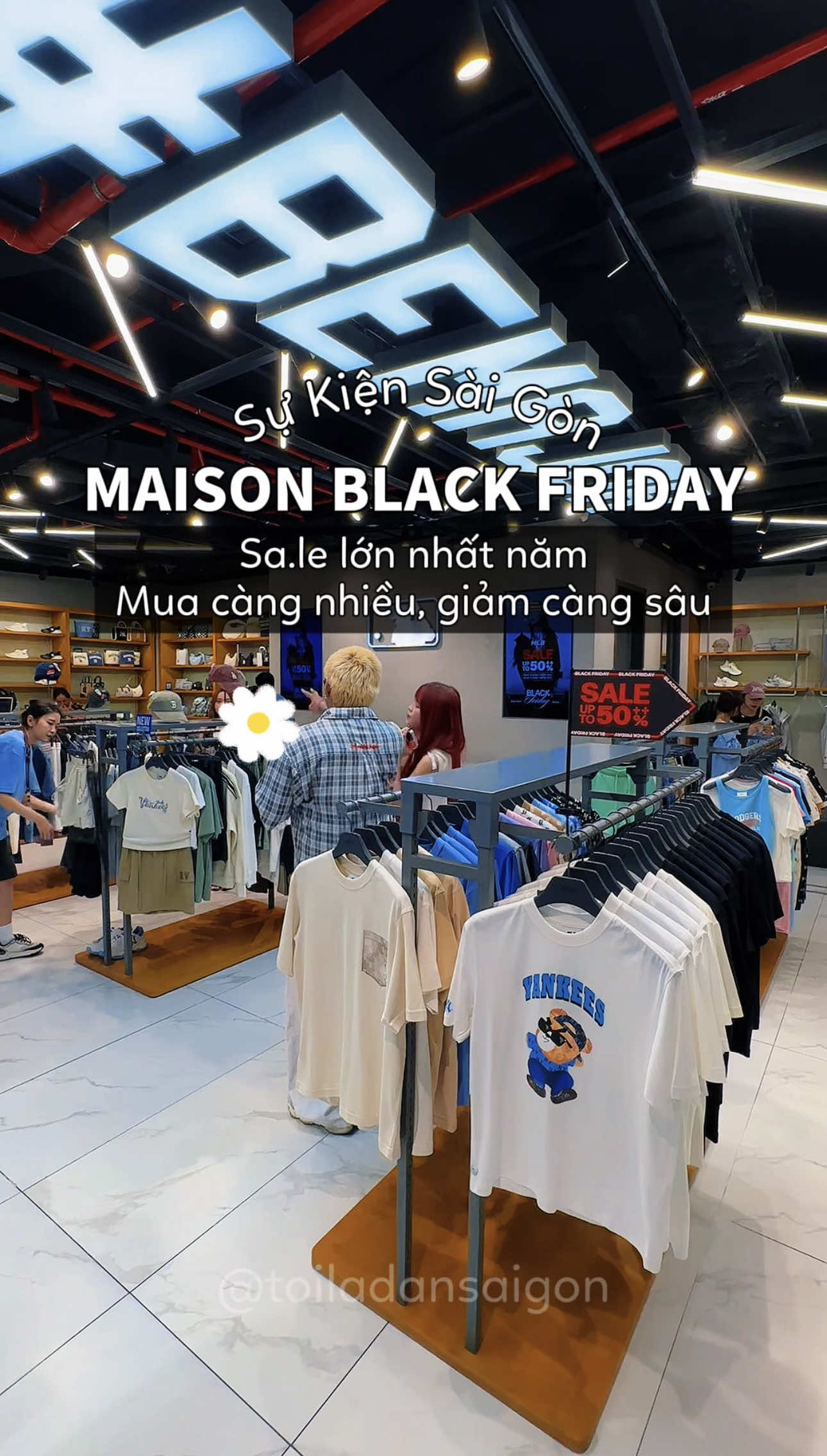 Cuối tuần đi săn MAISON BLACK FRIDAY thôiii #toiladansaigon #sukiensaigon #maisonblackfriday #maisonsale #saigondidau 