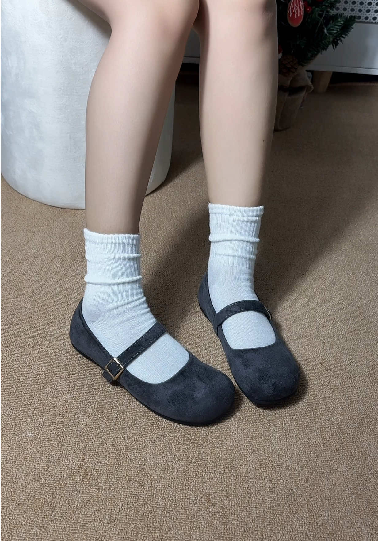 Giày búp bê nỉ xinh, có 5 màu lun nè #sandal #dép #giày #xuhuong #nhamei 