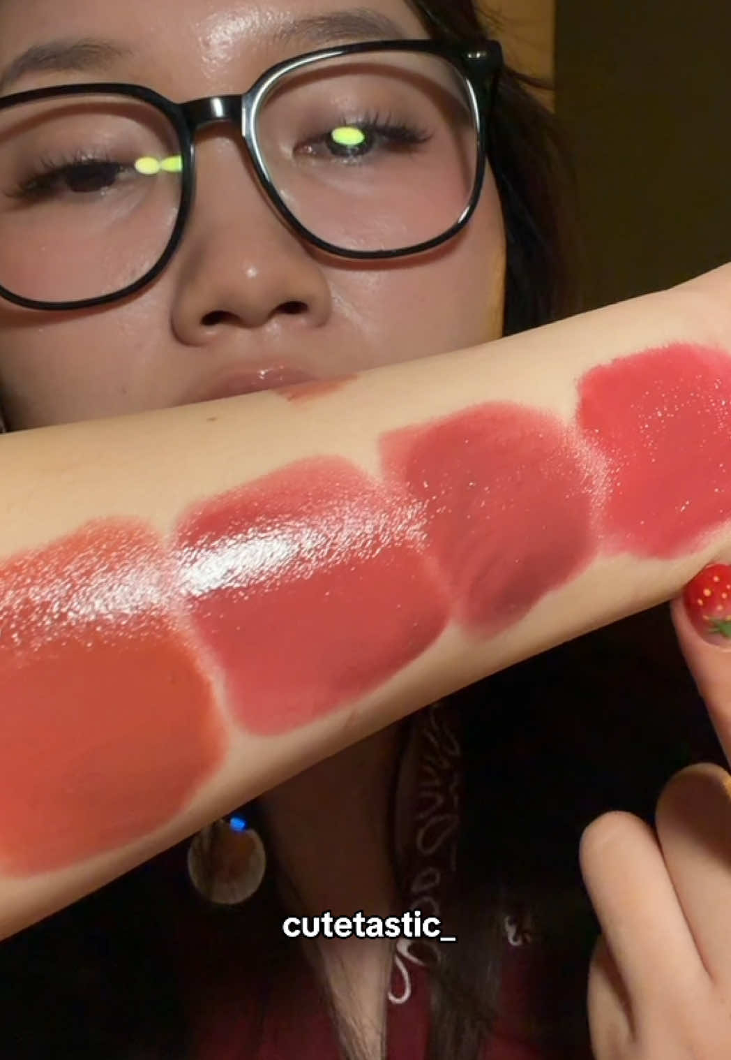 Replying to @VALEN cakep banget ini shadenya #promomakanharian #hanasuinextlevel #hanasuinextlevelbutterbalmtint 