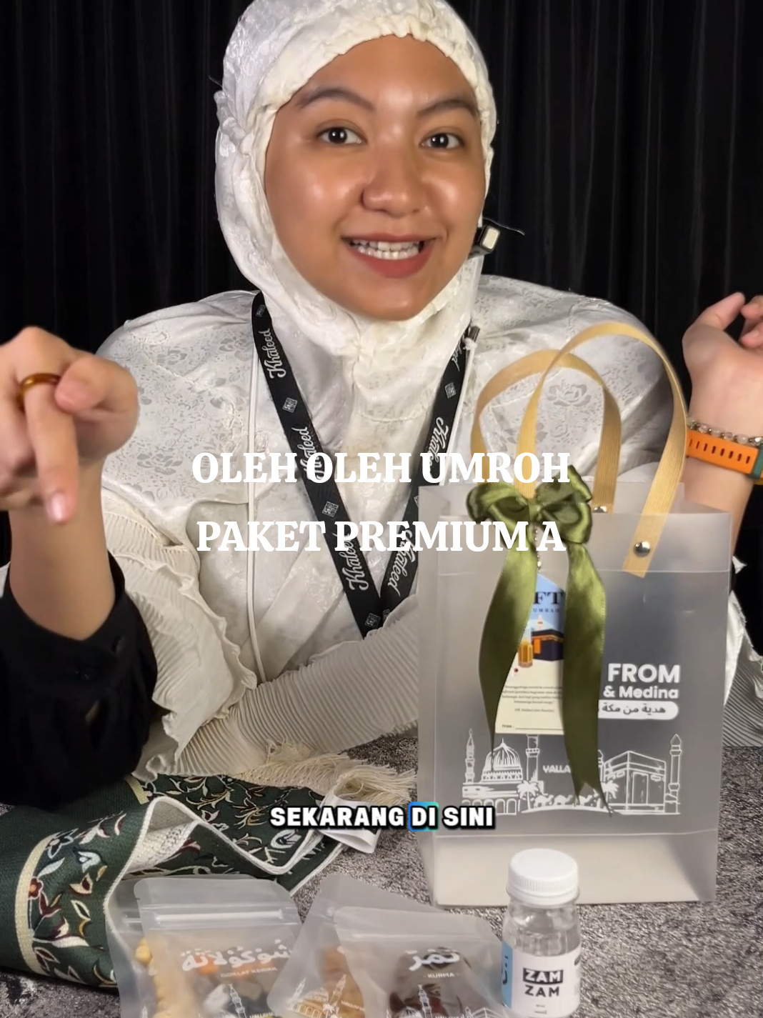 Premium A hadir dengan sajadah muka series 2 nih pak haji bu haji, cek di keranjang kuning yaa. #oleholehumroh 