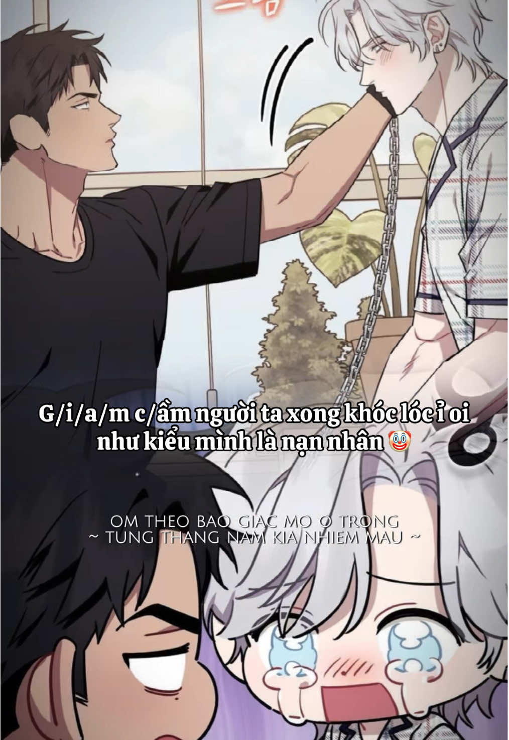 “Tớ, đã g/i/a/m giữ cậu rồi, yi hyeok Tớ nh-ốt cậu lại thế này thì cậu sẽ không thể đi đâu hết, không thể gặp được ai hết. Cậu chỉ cần có một mình tớ thôi là được rồi.  tớ sẽ không để cậu rời khỏi nhà đâu!”  🙄 riết tưởng ảnh là nạn nhân không đó 😂😂 #남보다못한사이 #strangerthanfriends #lezhin #fyp #dualeotruyen 