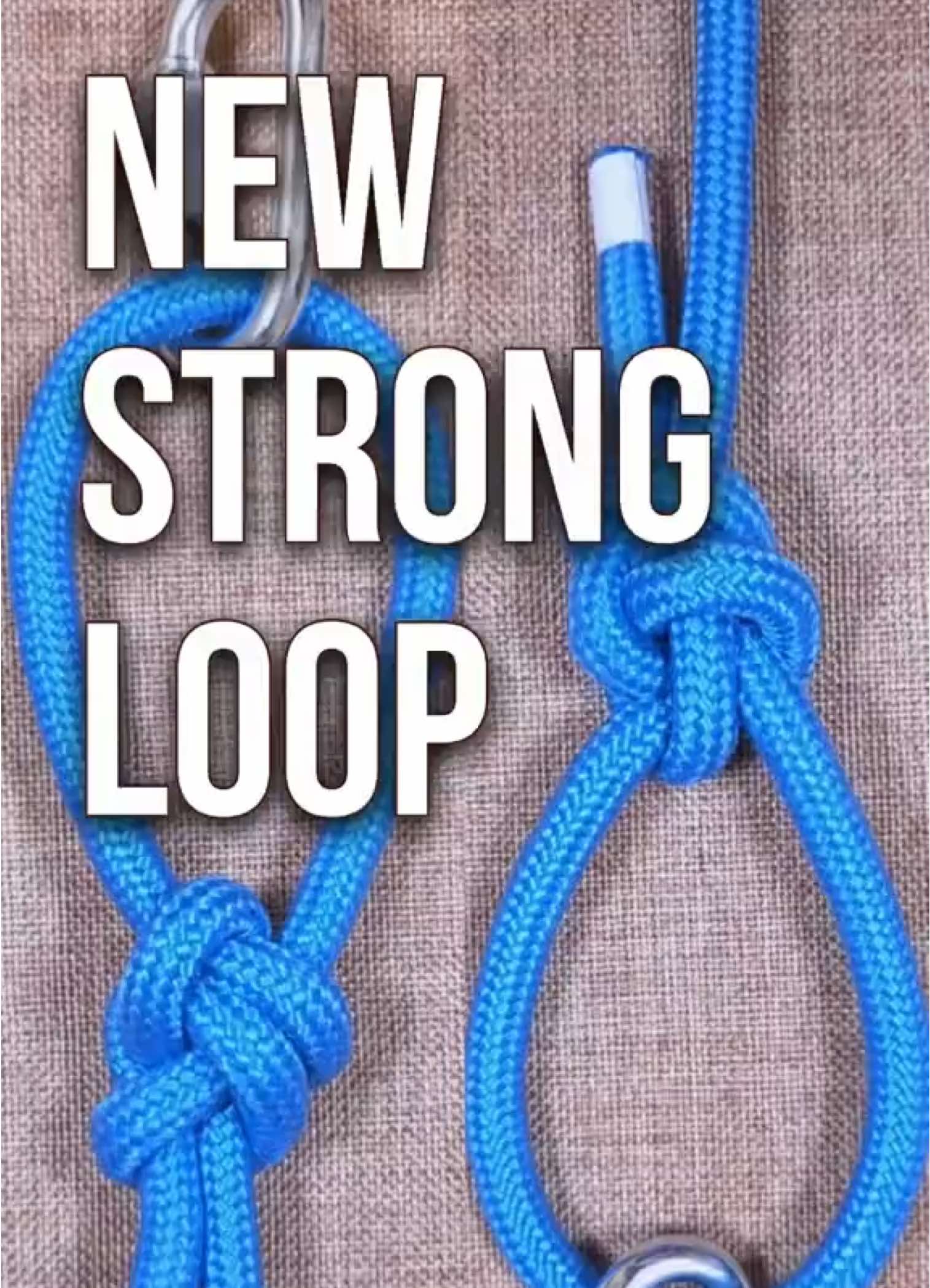 Slowly here: @Knot Maker  Rare fixed loop from an Overhand Knot. Svetlana Loop – fast to tie, strong to hold. Great for camping and everyday use. Knot demo only – always stay safe. @Knot Maker @Knot Maker  #handwashchallenge #tik_tok #DIY #knot #loop 