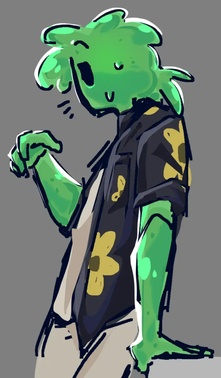 not gonna be my usual content i just find him fun #art #searchingforaworldthatddoesntexist #sfawtde #averythemayo #minecraftarg 