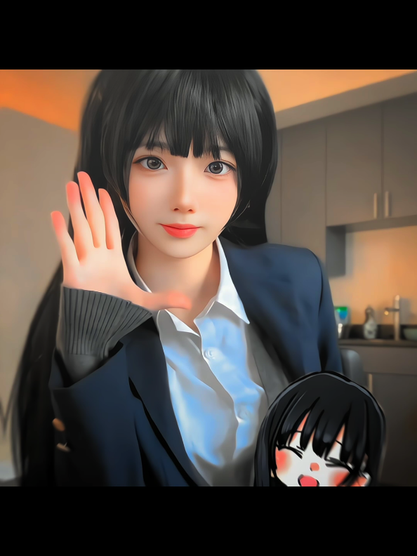 Membalas @zp_ectomorfh || ngga dulu kalo bukan #annayamada 😋 || #openreq #cosplayanime #bokunokokoronoyabaiyatsu #cos 