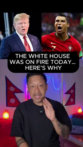 A lot of things happened in White house today including visit of Ronaldo. #fyp #foryou #foryoupage #tiktoknepal #nepalitiktok 
