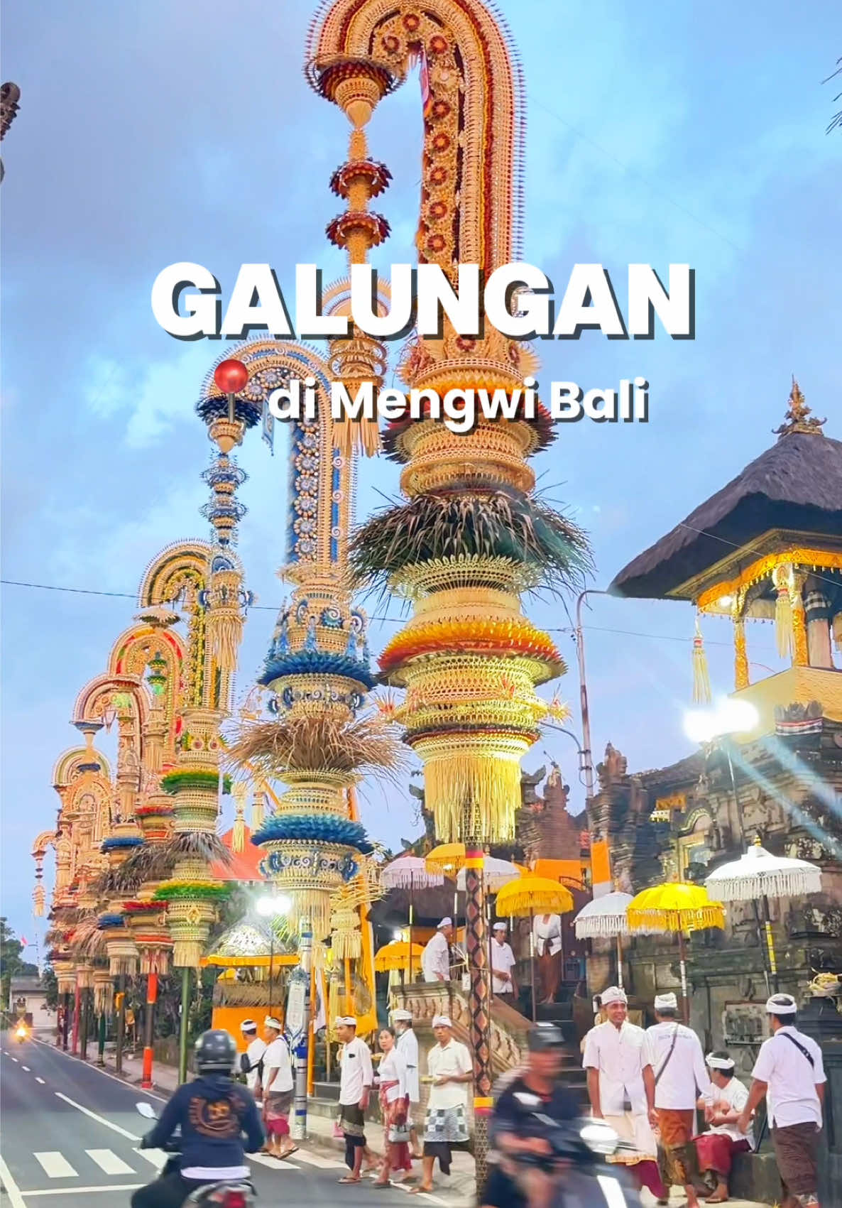 Galungan di Bali #galungan #galungandankuningan #galunganbali #harirayagalungan #galungankuningan 
