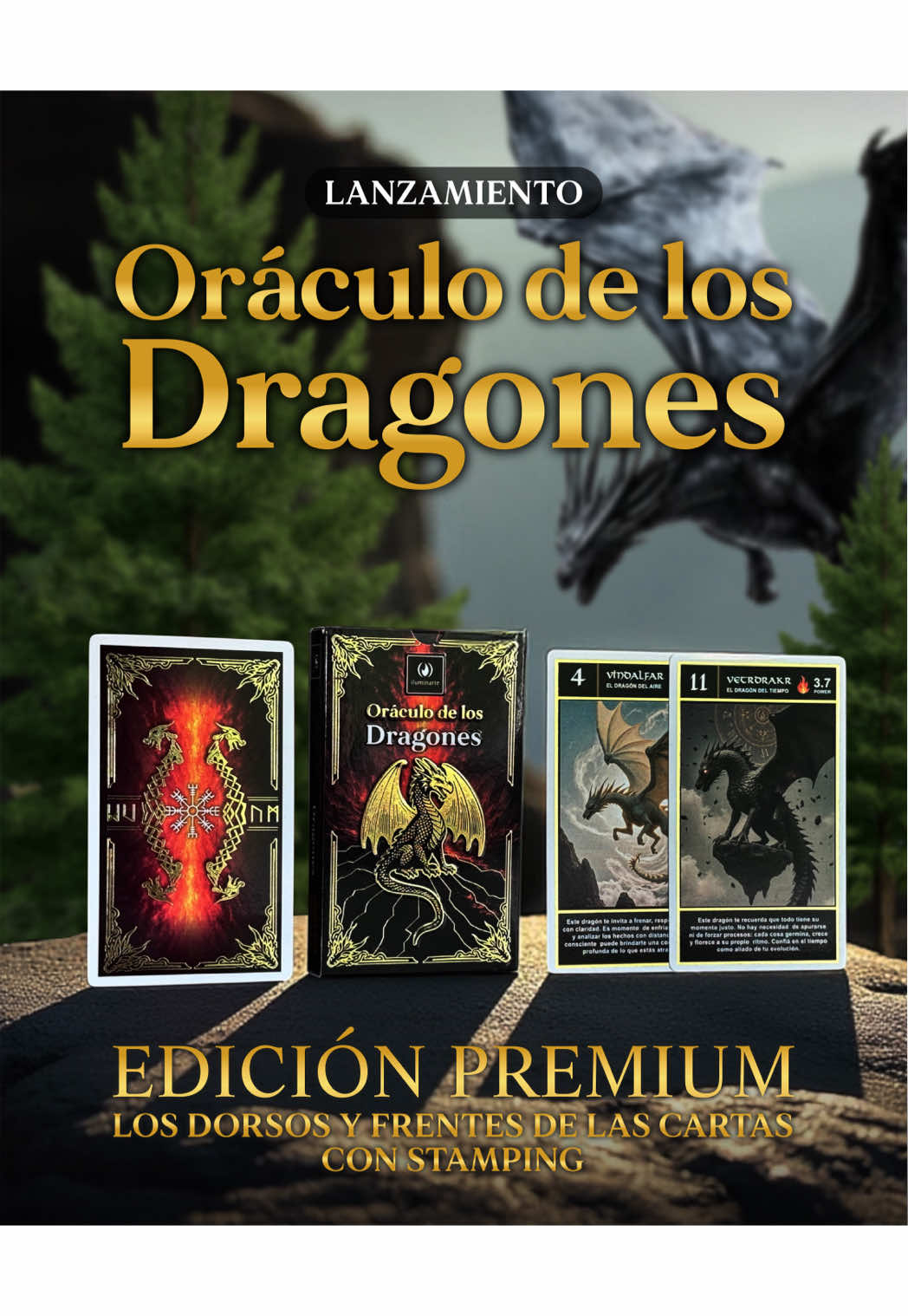 🐉✨ ¡Lanzamiento del Oráculo de los Dragones! Una herramienta de guía espiritual que te ayuda a conectar con tu intuición a través de la energía de los dragones. Cada carta trae un mensaje poderoso que te permite: 🔥 Entender lo que estás viviendo Los dragones revelan verdades, emociones y procesos internos que quizás no estás viendo. 🔥 Tomar decisiones con claridad Sus mensajes te orientan cuando estás en duda o en una etapa de cambios. 🔥 Despertar tu poder personal Cada dragón activa una energía distinta: protección, transformación, fortaleza, intuición, fuego interno. 🔥 Acompañar tus rituales y prácticas espirituales Podés usar las cartas para meditar, manifestar o trabajar intenciones. 📦 Ya disponibles en nuestra página: 👉 www.iluminarte.com.ar Código 610T por unidad Código 610TB por bulto En pocas palabras: El Oráculo de los Dragones te guía, te fortalece y te muestra el camino con la fuerza y sabiduría de los dragones. 🐉⚡✨