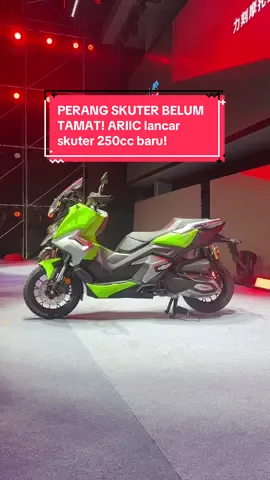 MForce dan ARIIC baru sahaja melancarkan 2 skuter 250cc baharu untuk pasaran Malaysia, XGobi 250 dan Touch 250!  Harga anggaran:  RM13,888 untuk Touch 250 RM14,388 untuk XGobi 250 ARIIC 400GS pun ada preview sekali! 👀  #mforce #ariic #pandulaju #xgobi250 #touch250 