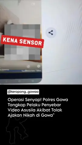 Pelarian pelaku penyebar video asusila akhirnya terhenti di Bali. Polres Gowa bergerak cepat menangkap pria yang nekat merusak martabat korban hanya karena ajakan menikahnya ditolak. #makassar #gowa 