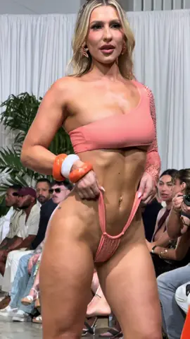 Bella Valentine for Haute Gala Miami Swim Week 2025 🔥 #fyp #foryoupage #bikini #fashion #Runway 