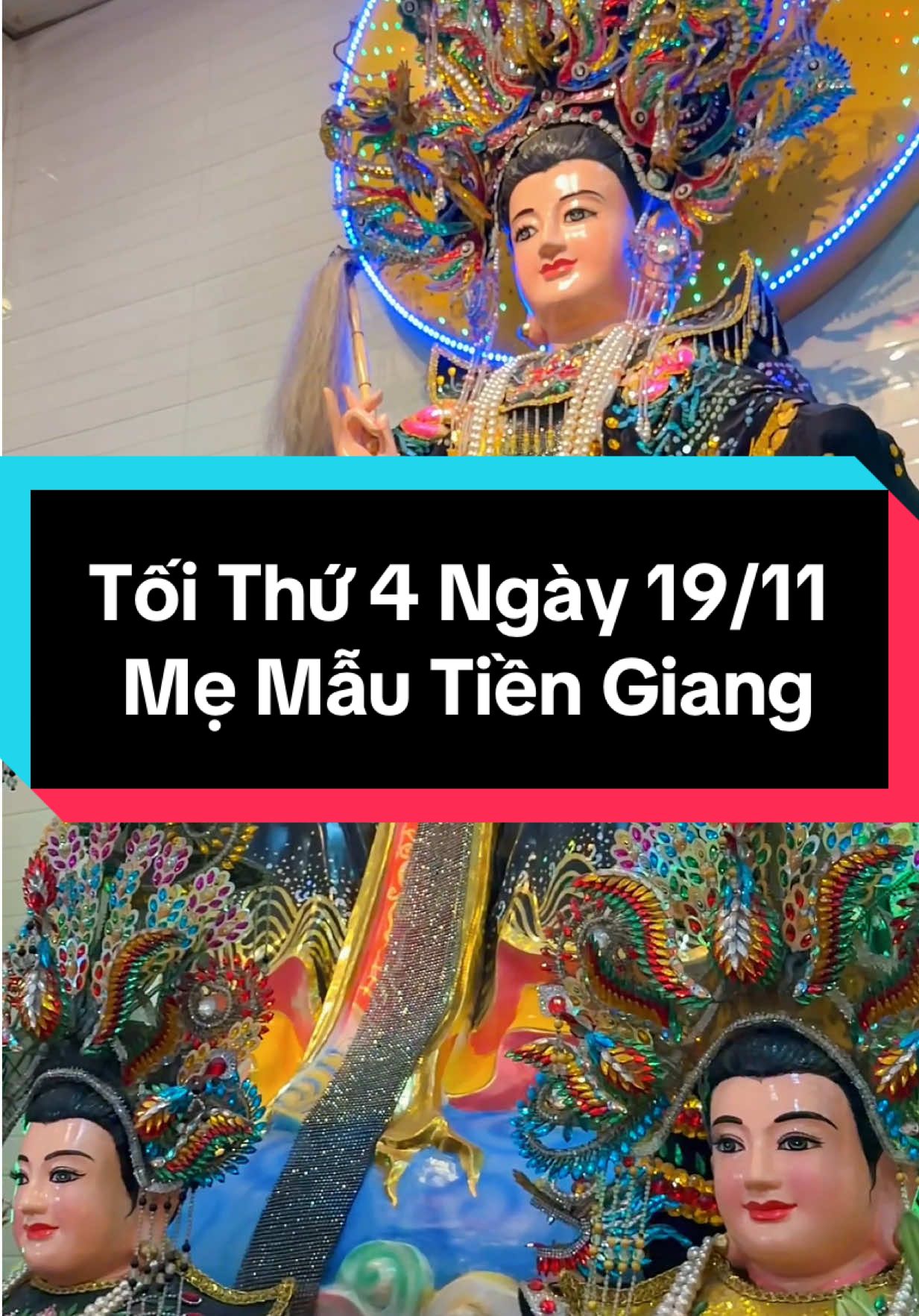 Buổi Tối Yên Bình Thứ 4 Ngày 19/11 Mẹ Mẫu Tiền Giang - Chùa Hưng Long Cổ Tự  #memautiengiang #chogao #tiengiang63b4 #mytho #xuhuong 