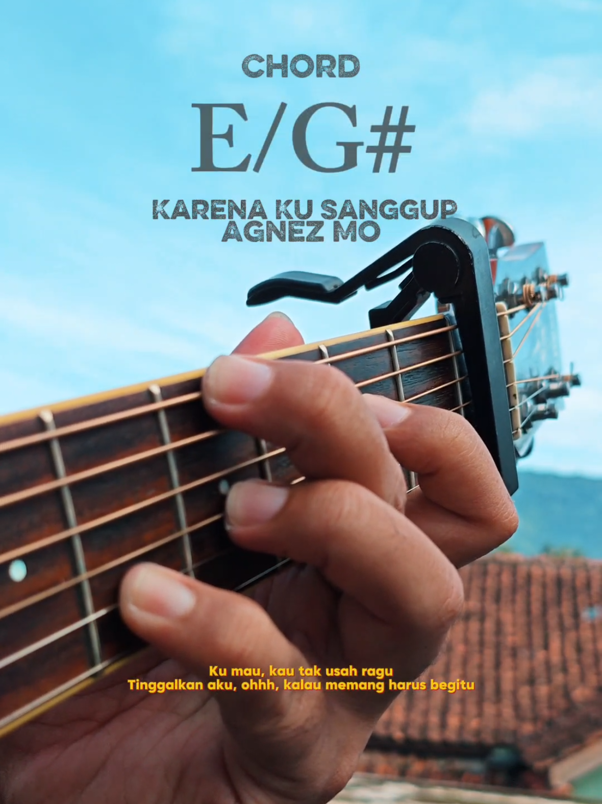 Karena ku sanggup Agnes Mo (bukan chord tutorial)  #agnesmo #karenakusanggup #salpriadi #xyzbca #galaubrutal 