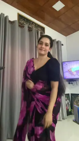 #saree #beauty #charm #foryou 🖤💜