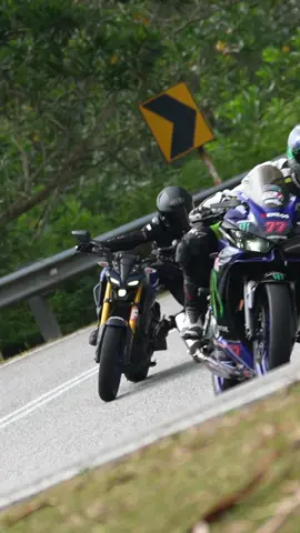 Jadi gayat sebab jari tak fully pegang throttle. Mungkin kena masuk clip-on, baru barang jadi kot🦭#gaya17an 