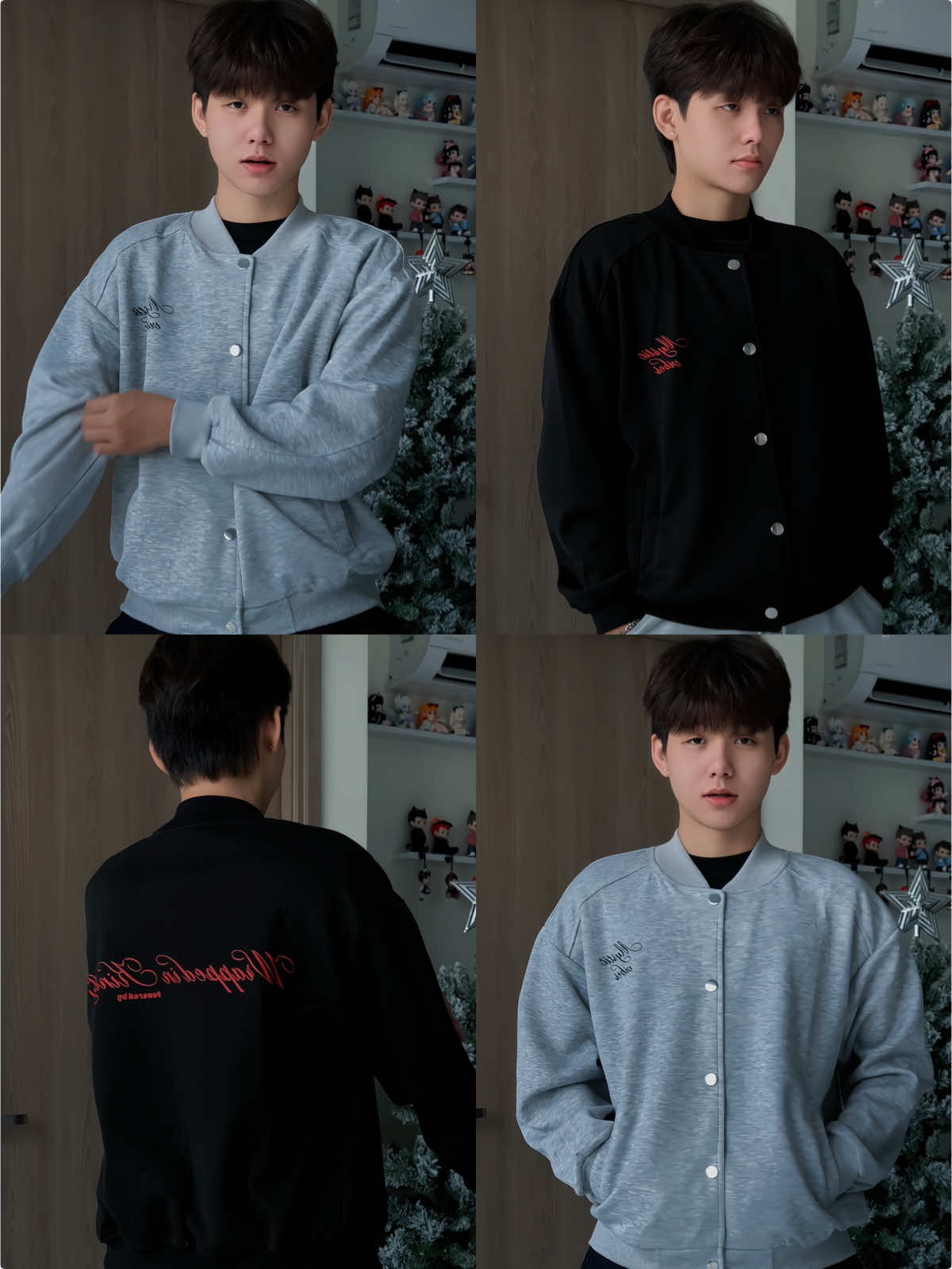 Mùa này mặc bomber vẫn quá ư là hợp ấy chứ #dangmacdo #reviewdonam #bomber #aokhoacnam #davuba 