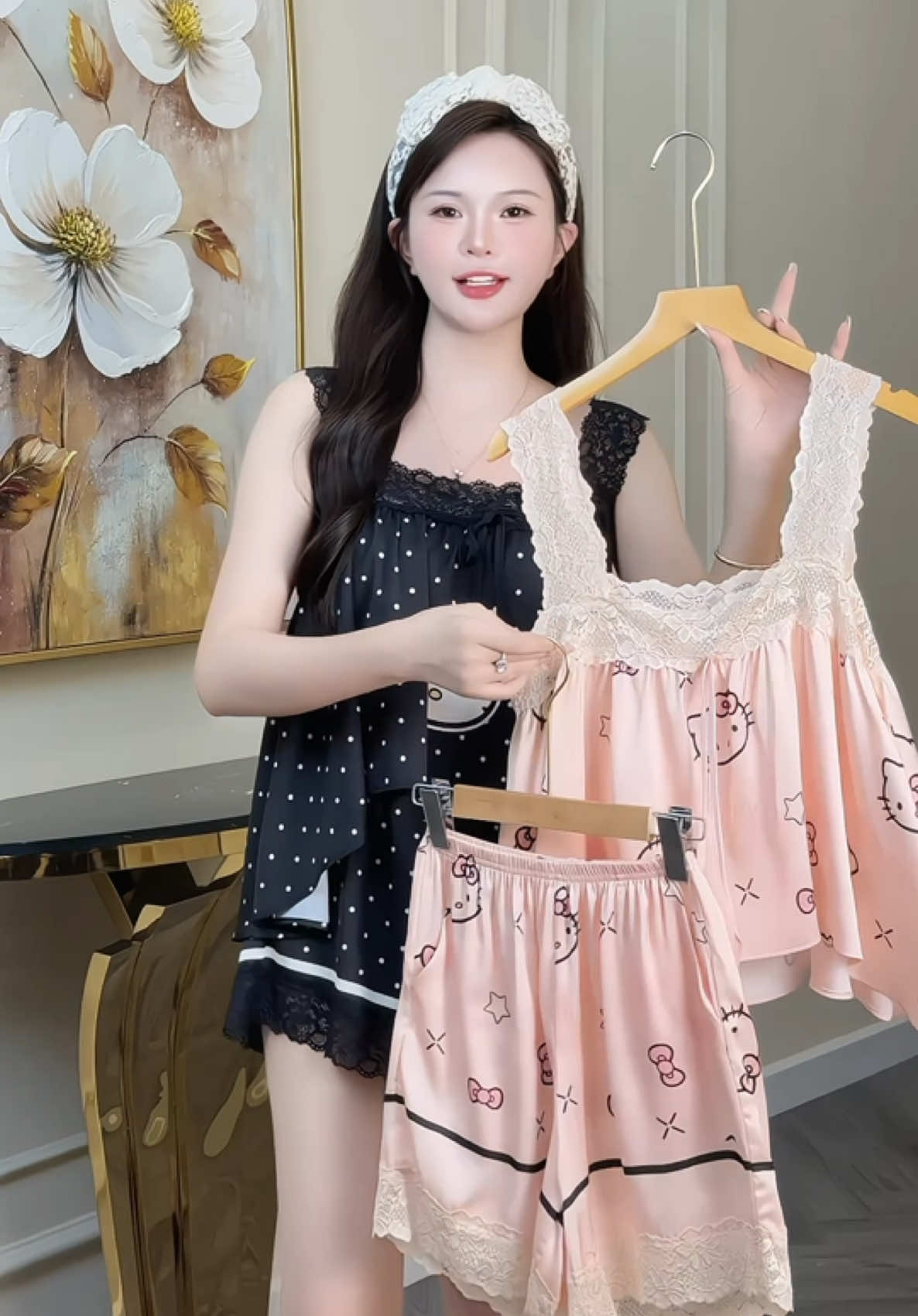 Đồ mặc nhà lụa latin #champhanreview #dobo 