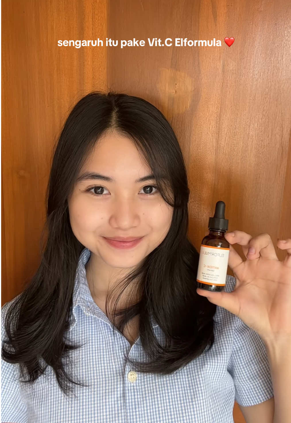 Jadi pede pake baju lengan pendek sekarang 🫶🏼🤭 #vitaminc #serum 