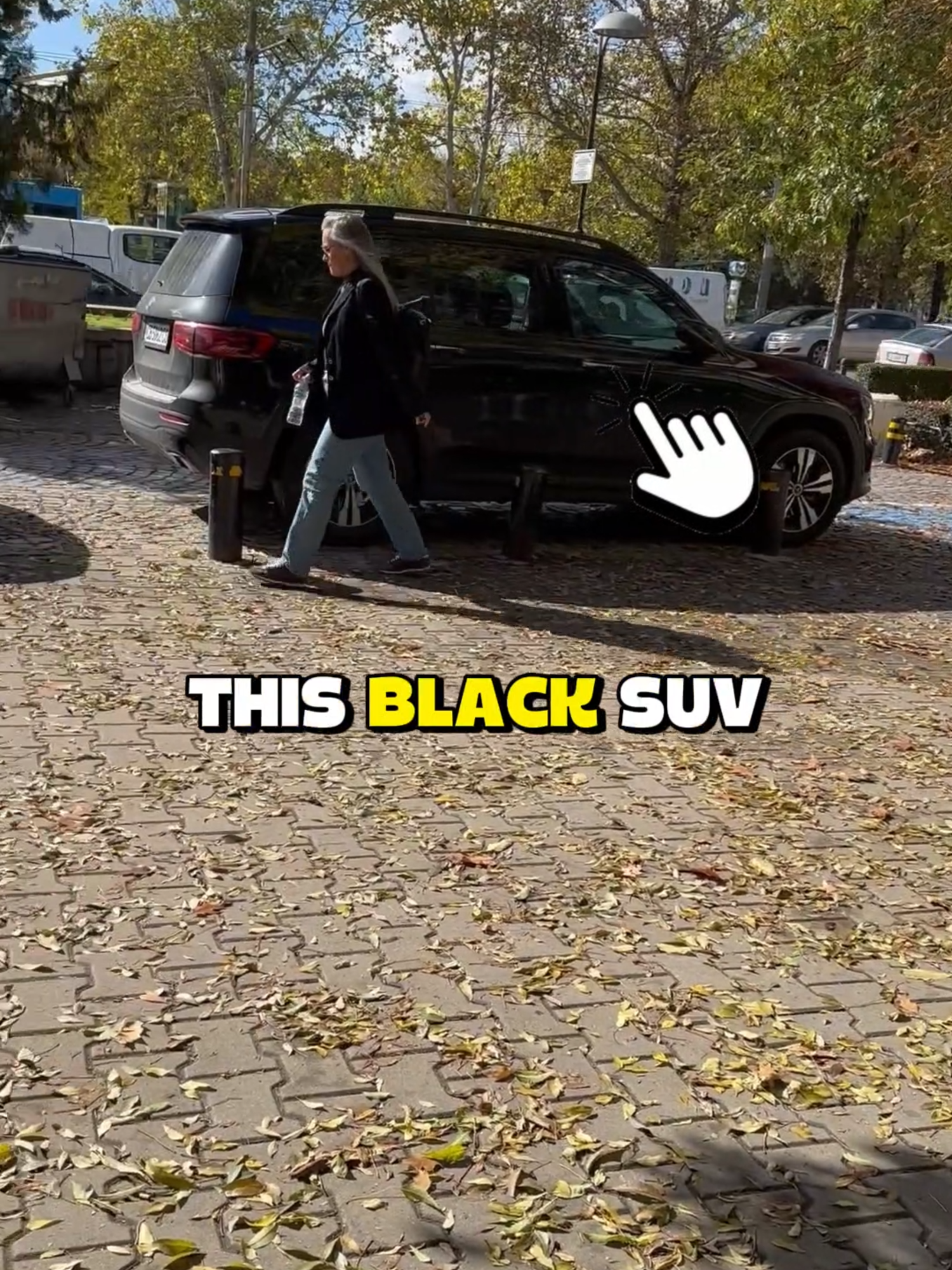 This woman turns around and says goodbye to someone before turning back as she reaches this black SUV car that seems to be hers. She is about to open the door when suddenly, out of the blue, this man comes along and just behind him, we can see another man with a red jumper getting closer. He is carrying an umbrella and at the last moment, chooses to veer to his left while at the same moment, several other people appear that are all walking in the same direction. Meanwhile, the black SUV car from the beginning is being manoeuvered away by the woman driving it. Seconds later, this woman with flashy pink trousers and a black jacket arrives at the same spot while looking down at her phone and she is looking for the same car that just drove away. The woman seems to be very puzzled by the absence of the car as she was expecting it to still be there and as a result, she simply walks away while another woman wearing a beige coat comes from the right and starts walking in the same direction. #englishlearning #learnenglish #english #englishlesson #englishlistening #easyenglish