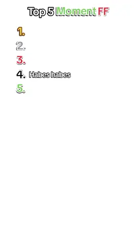 Top 5 Free Fire #topsingko #meme #freefire #funny #fyp 