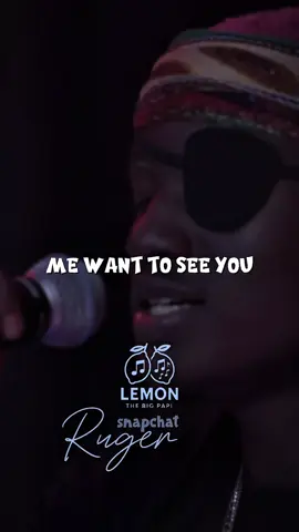 Me want to see you soon.. Snapchat - Ruger #lemondknz #snapchat #lyrics #trendingsong #fyp 