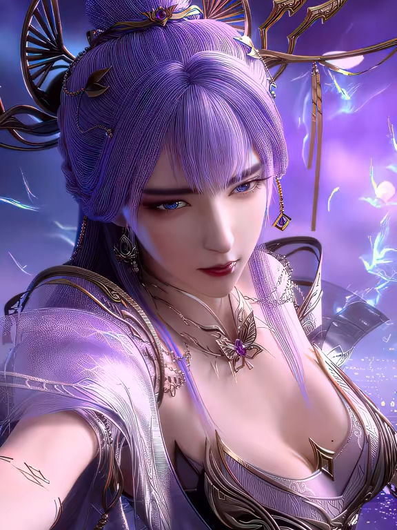 《百炼成神》天穹模型公开，她能否重获肉身？ #国漫 #国漫美女 #国漫女神 #donghuaedit #donghua