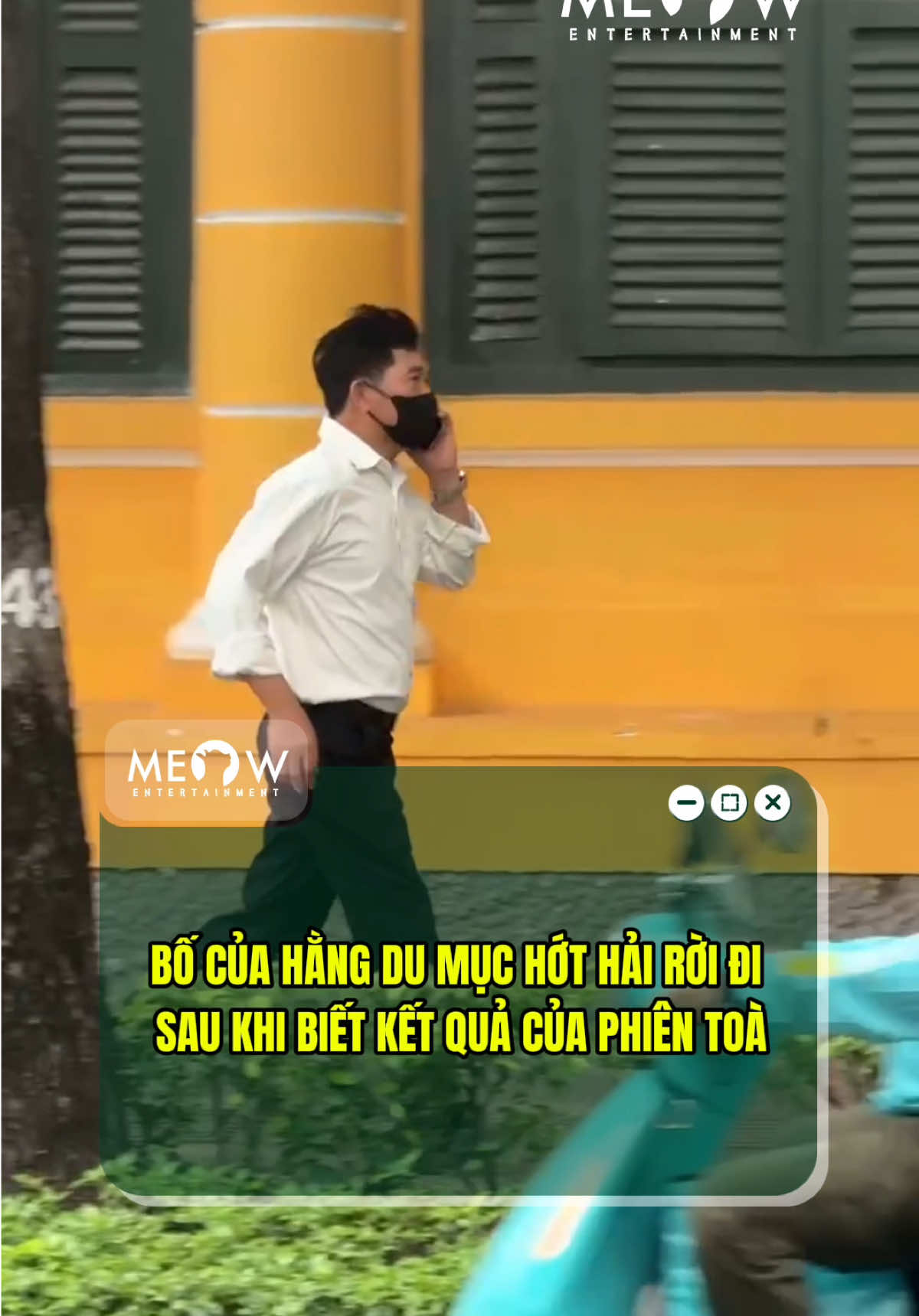 Bố của Hằng Du Mục vội rời đi sau khi biết kết quả của phiên toà #MeowEntertainment #TikTokGiaiTri #HangDuMuc #ThuyTien #QuangLinh  