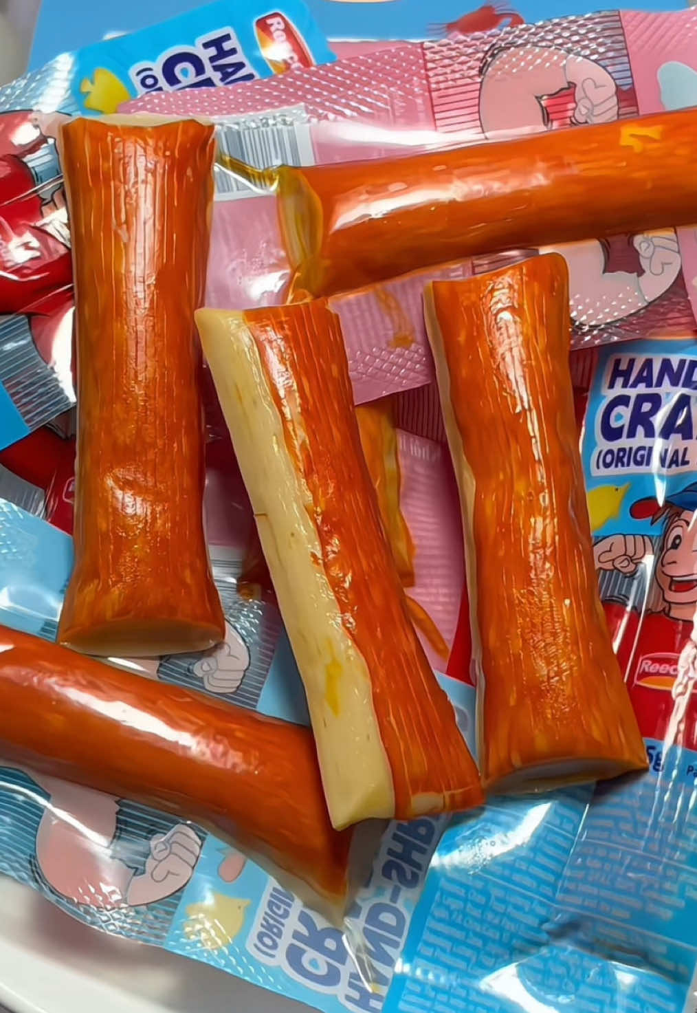 Trc h tui cứ tưởng là làm từ cua thật luôn ấy #xuhuong #foodreview #thanhcua #thanhcuaanlien 