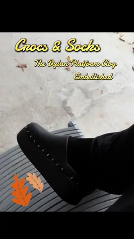 @Crocs Grab these!  Dylan Embellished Platform Crocs! So #cute, So #comfy #clogs #tiktokshopblackfriday #platformshoes  