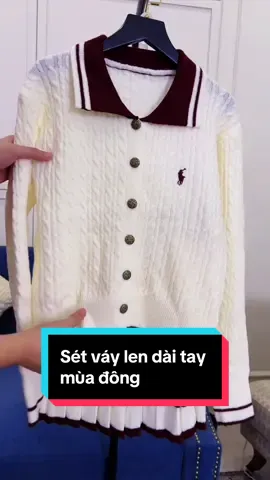 Sét váy len dài tay cổ bẻ mùa đông ấm áp #shopphuonglingstore #thoitrang #đồlen  @ShopPhuongLinhStore  @ShopPhuongLinhStore  @ShopPhuongLinhStore 