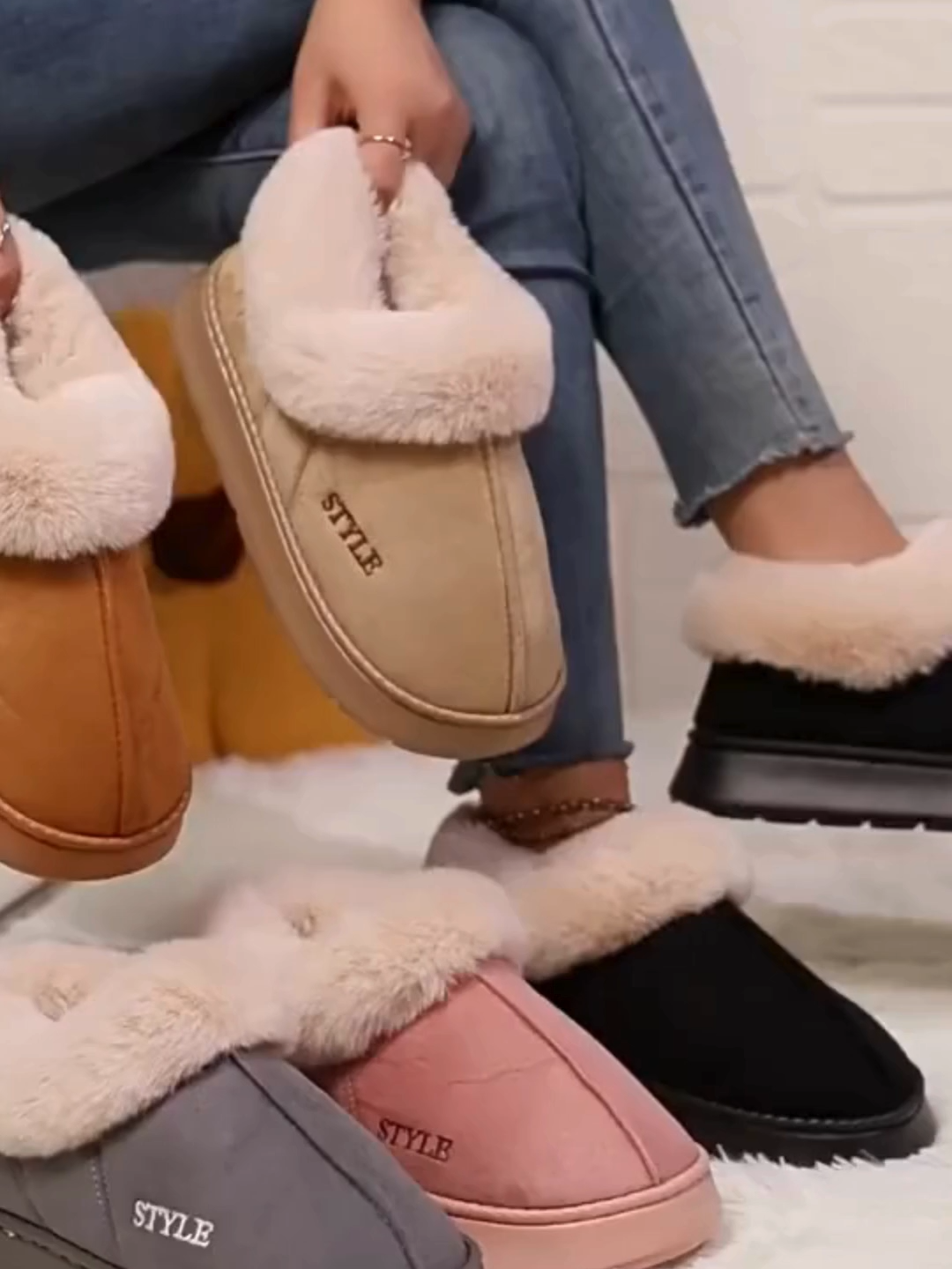 Cold feet? Not anymore ❄️➡️🔥 EvaCozy™ Luxury Fleece Slippers: ✨ Ultra-soft premium fleece ✨ Couples matching sets available ✨ Warmth that lasts all winter Upgrade your cozy game. Link in bio 🛒 #slippers #winteressentials #cozyseason #homewear