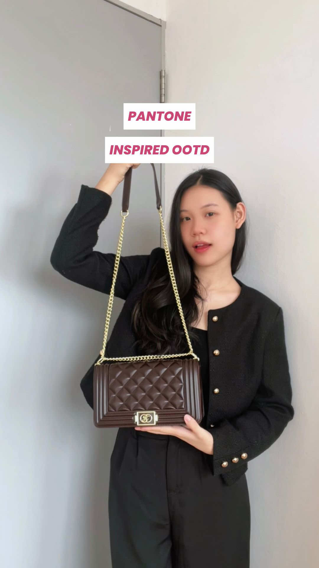 Pantone inspired OOTD (👜 : Julia Bag) #JimsHoney #WIBGAJIAN #PromoGuncang1111 #GajianSale #taswanita 