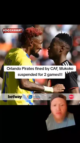 Orlando Pirates' case dismissed by CAF, instead fined R344000 for using chemicals #onceandalways #orlandopiratesfc #amakhosi4life #kaizerchiefsfans 