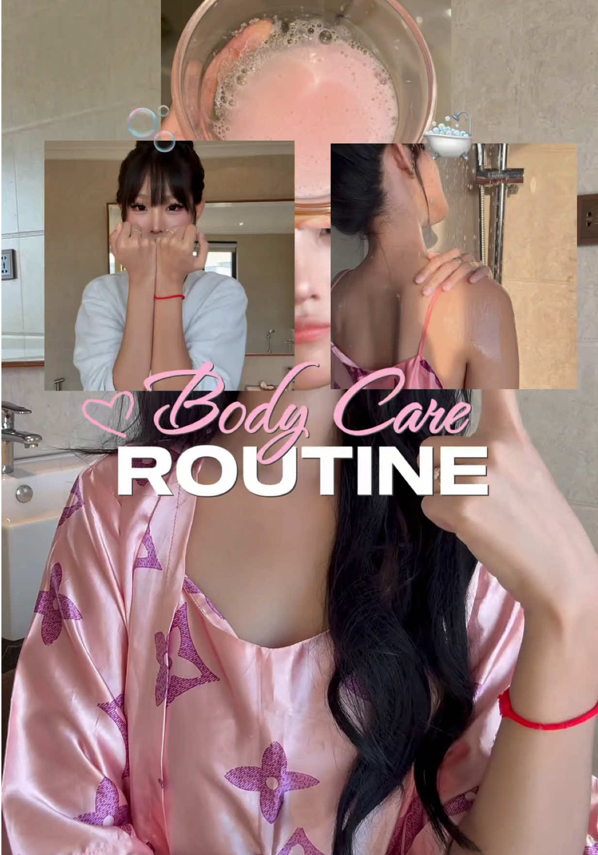 GRWM: Shower Routine ✨🛁 @bWin, Be a Winner #Lotioneffect #moisturelock #အစိုဓာတ်ထိန်း #ပန်းရောင် #bWinရေချိုးဆပ်ပြာရည်