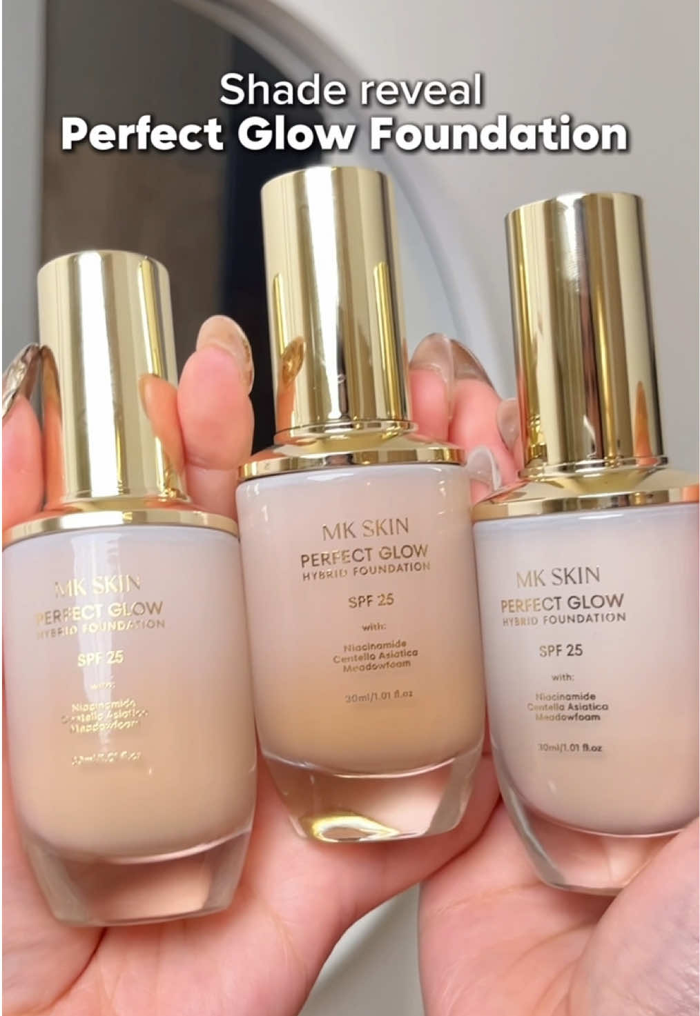 Kirakira enaknya launching kapan yaaa? biar kalian bisa coba foundation perfect glow ini 🫶🏻✨#foundation #comingsoon #mkskin #fypp 