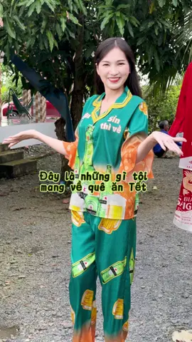 Về quê ăn Tết đem nhiêu đây là đủ sỉ với hội bạn nhẹo rồi #xuhuongtet #tet2026🧧🧧 #dobobigsize 