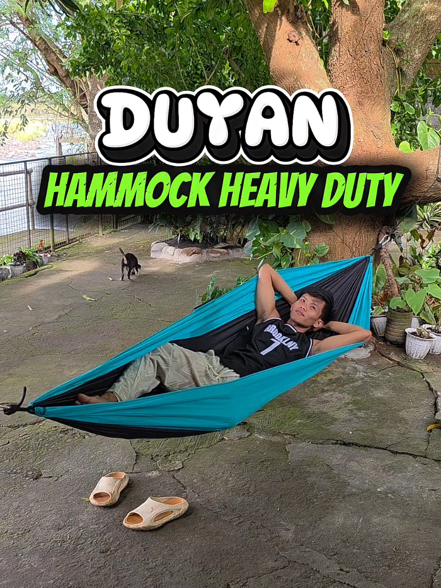 DUYAN makapal matibay hammock heavy duty talagang comfortable relaxing gamitin sa camping or nature trippings. #duyan #hammock #heavyduty #comfortable #relaxing 