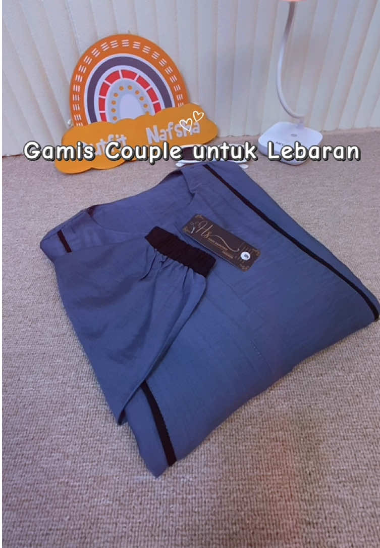 Gamis Couple Lebaran #gamislebaran #gamis #gamisanak #ootdlebaran #outfitideas 