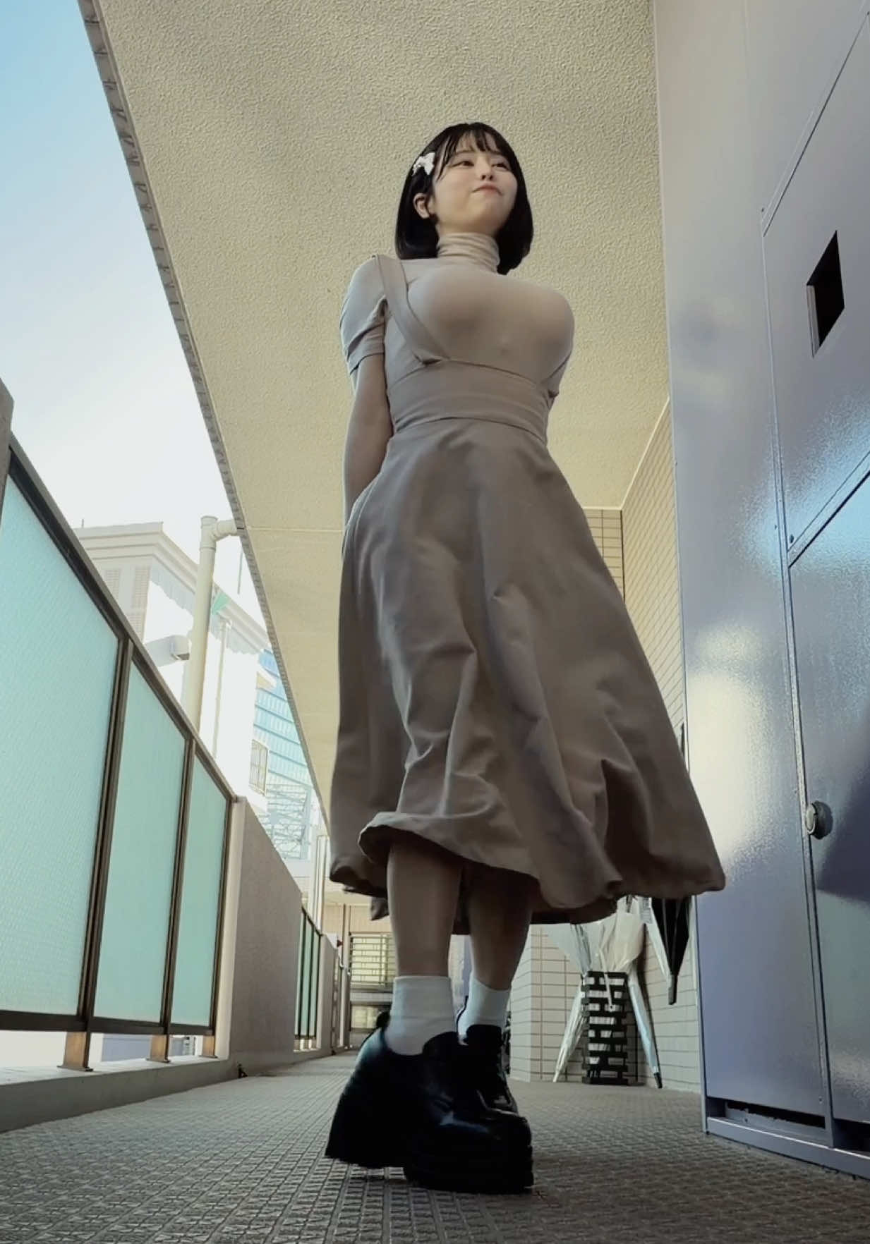 下から見ると意外とｽｺﾞｲんだなって思いました。 #fyppppppppppppppppppppppp 