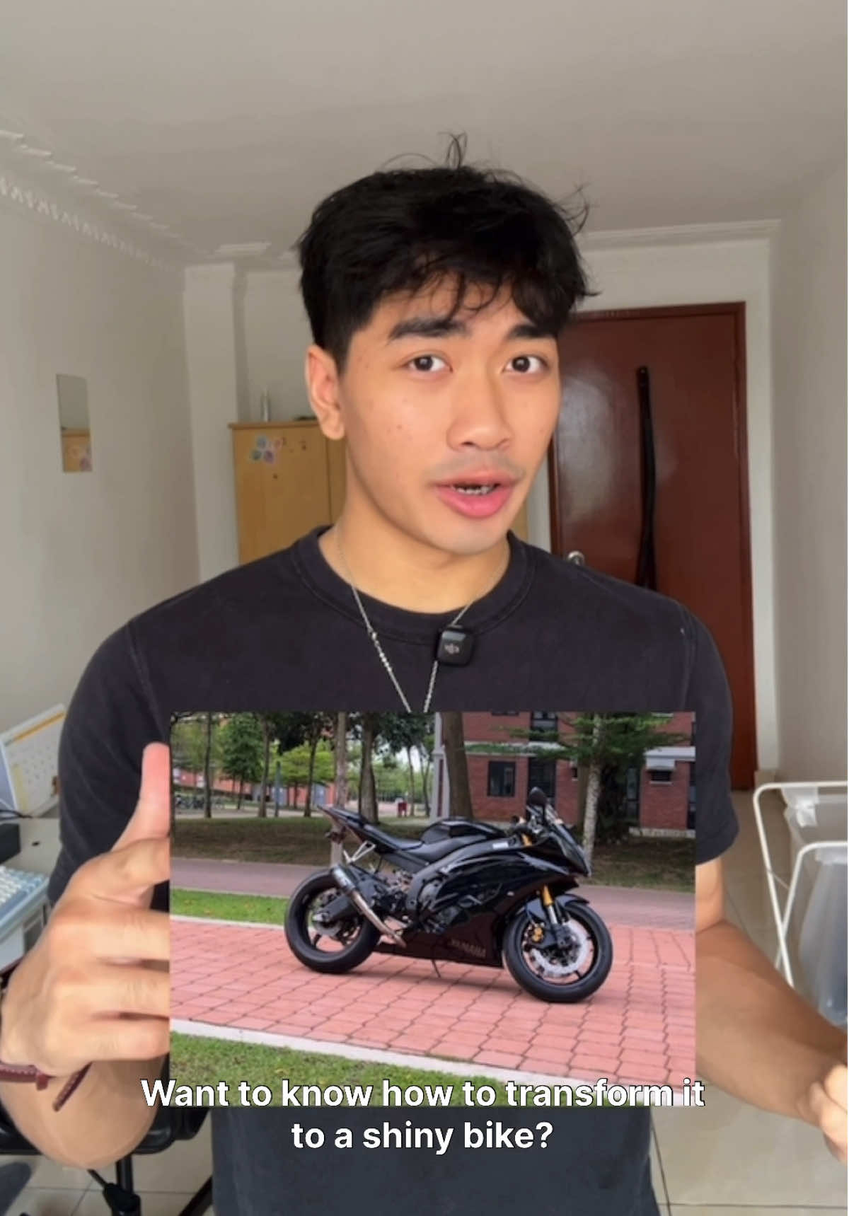 Dropped your bike? Don’t stress, I got you. This Getsun Silicone Dashboard Polish Cleaner gave my bike INSTANT shine + UV protection 😮‍💨 Plus the fragrance can stay up to 8 days!  Wait no more! Join MR.DIY Spend, Shine & Win now & get the chance to win amazing prizes!    Don't forget to use [MR_ASCEND10] for extra 10% OFF! @mrdiy.malaysia  #BikeTok #MotorcycleMalaysia #mrdiy #mrdiyspendshineandwin2025 