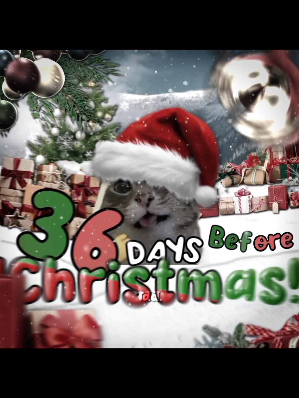 36 Days Till Christmas ( Capcut edit ) #christmas #tiktok #fyp #foryoupage #25december idea :@pesc.aep 